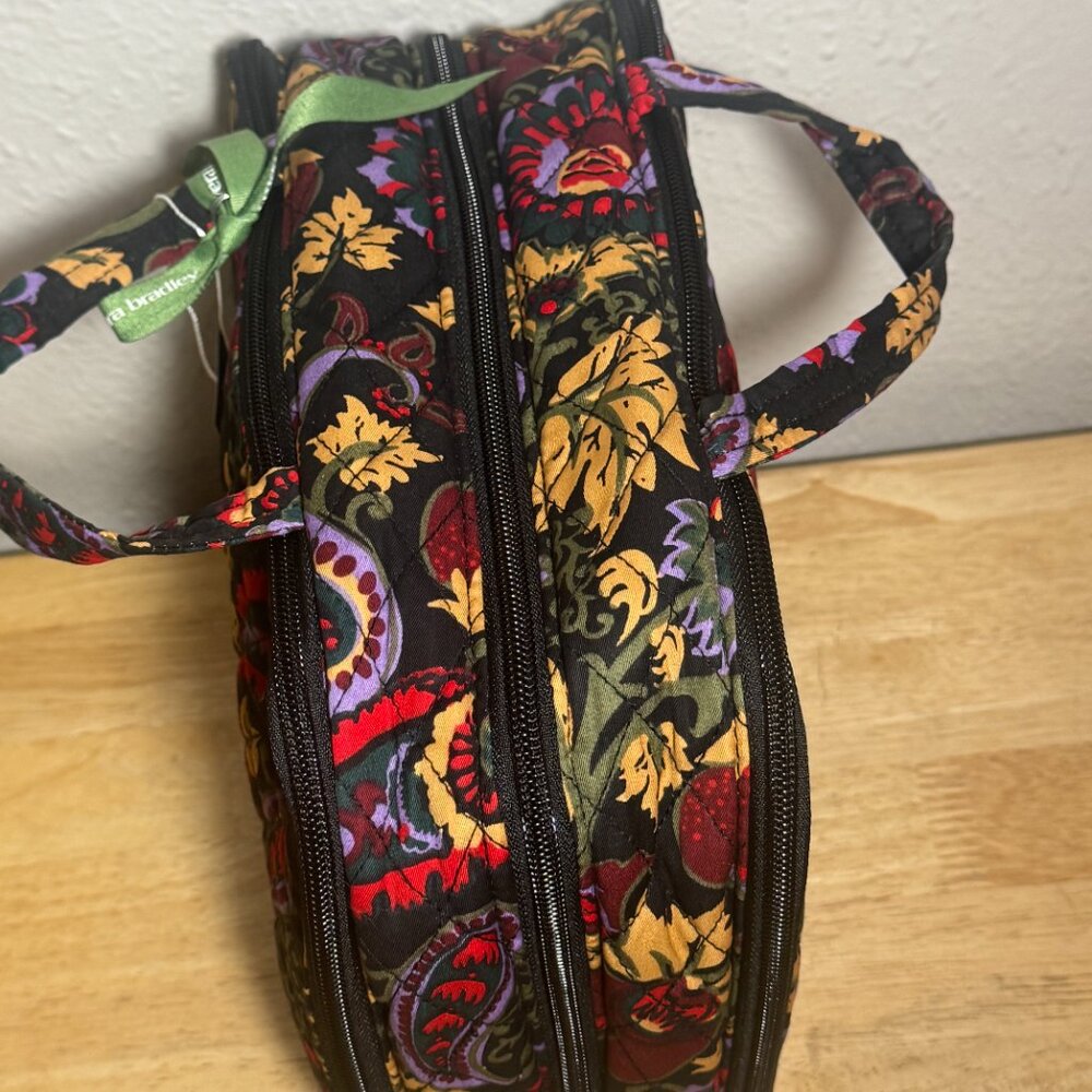 Vera Bradley Ultimate Travel Case in Midnight Garden Paisley NWT - Picture 10 of 10